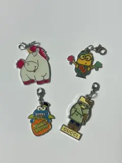 USJ キャラクターチャーム 4種セット　ユニバーサルスタジオジャパンのサムネイル