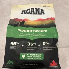 ACANA アカナ　シニアレシピ　ドライフード 2kg ドッグフード　シニアのサムネイル
