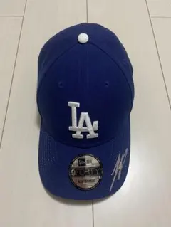 完売　NEWERA 大谷翔平サイン入り キャップ ドジャース ブルー　新品未使用 完売 NEWERA 大谷翔平サイン入り キャップ ドジャース ブルー 新品未