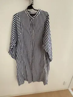 ストライプ 長袖　ロングシャツ　Framework Thomas Masonのサムネイル
