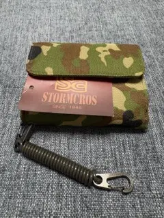 陸自STORM CROS 三つ折り財布 迷彩柄 カモフラージュ