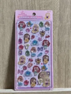 【正規品】ディズニープリンセス ボンボンドロップシール