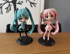 初音ミク 桜ミク Qposket セット
