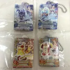 アイカツ だれでもアイドル活動アクリルチャーム 霧矢あおい 有栖川おとめ 4点