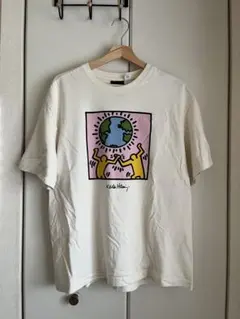 H&M Keith Haring Tシャツ　for menのサムネイル