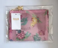 【新品未開封品】フェイラー　ハイジ　メッシュポーチ　S ピンク