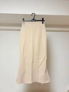 LAURENT ベージュ マーメイドスカート