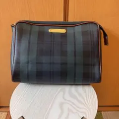 POLO RALPH LAUREN ポロ ラルフローレン チェック柄 ポーチ