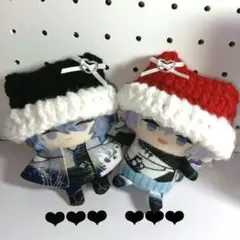 にじぱぺっと　ぬい服　ぬい帽子　黒