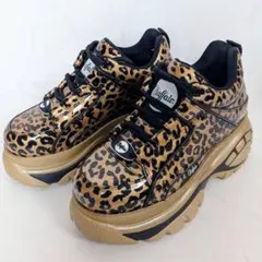 極美品 Buffalo LONDON レオパード 厚底 23.5-24㎝ Y2K - メルカリ