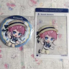 ヒプマイ スイパラ 飴村乱数 缶バッジ クリアカード