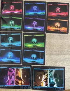 ワールドトリガー　ミニアートシート7枚まとめて