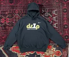 NIKE ナイキ カレッジロゴ プルオーバー パーカー ブラック L
