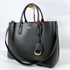 LAUREN RALPH LAUREN ドライデンマーシー レザー トートバッグのサムネイル