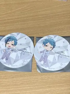 ツイステ　コラボカフェ　特典　コースター　フロイドくんジェイドくん