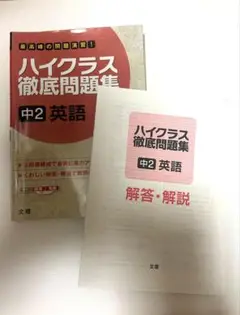 ハイクラス徹底問題集 中2 英語