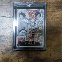 Y*-様 ワンピース カードゲーム ルフィ＆エースLパラレル