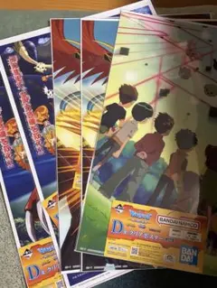 一番くじ デジモンシリーズ 光と闇の衝突 クリアポスター