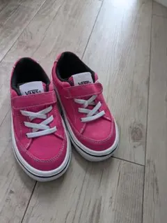 VANS ピンク スニーカー　17cm