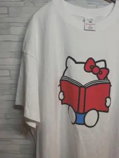 美品　ローリーズファーム HELLO KITTY BIGTEE キティ Tシャツ