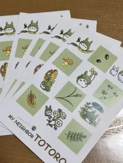 トトロ　ポストカード トトロ　郵便はがき　5枚