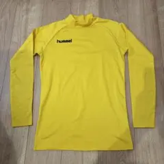 hummel ヒュンメル 長袖インナーシャツ イエロー S