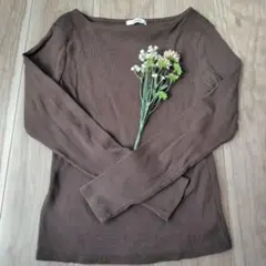 【美品】OPAQUE.CLIP リブカットソー