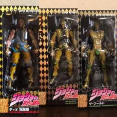 超像可動 ジョジョ DIO ザ・ワールド 2体セット セリフプレート付き