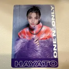 HAYATO ONE N' ONLY タレントカード