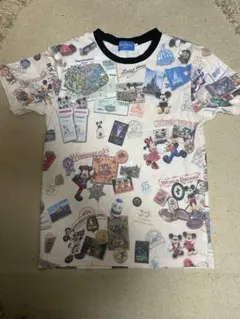 【値下げ中】ディズニーリゾート35周年 ヒストリー柄 Ｔシャツ