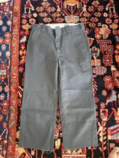 Dickies 874ワークパンツ グレー　切りっぱなし