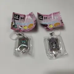 はま寿司　サンリオキャラクターズ　つながるめじるしチャーム　クロミ　ハンギョドン