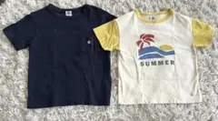 プチバトー Tシャツ 110cm 2枚セット