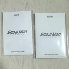 Snow Man ポップアップ 台北 フォトカードC 深澤辰哉