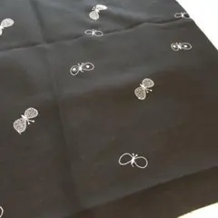 ミナペルホネン choucho 生地 ブラック