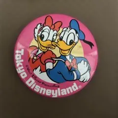 開園当初・激レア】東京ディズニーランド ドナルドダック 缶バッジ