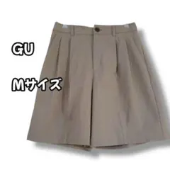 S0329　ショートパンツ　ハーフパンツ　グレー　M