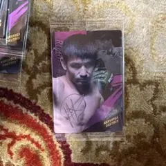 RIZIN カルシャガ・ダウトベック トレーディングカード
