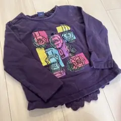ANNA SUI mini 紫色 トレーナー 110