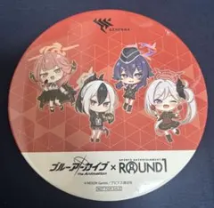 ブルアカ　ラウンドワン　アビドス　便利屋68 コースター　大型缶バッジ　コンプ ブルーアーカイブ ラウンドワンコラボ 便利屋68 BIG缶バッジ - メルカリ