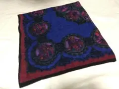 【USED品】エマニュエル・ウンガロ ウール製大判スカーフ