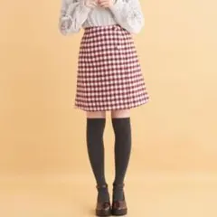 即購入⭕️ MAJESTIC LEGON ギンガムチェック ミニスカート