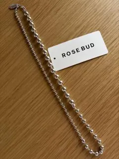 ぐみさま専用　ROSE BUD ボールチェーンネックレスのサムネイル