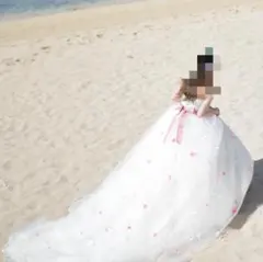 YNS製・花びらオーバードレス