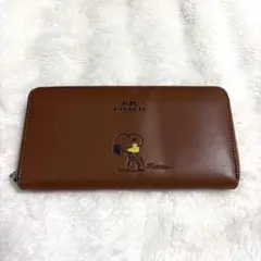 新品】SNOOPY カブセ長財布 SNPY-73054 キャメル - メルカリ
