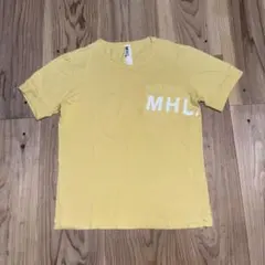 MHL.マーガレットハウエル Ｖネック Tシャツ 胸ポケットTシャツ 日本製S