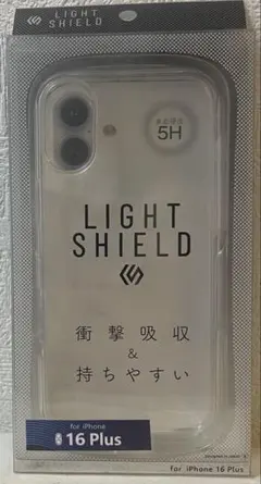 【新品未開封　LIGHTSHIELD iPhone16 Plus ケースクリア】のサムネイル