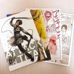 進撃の巨人 B5 ノート　4冊　セット　非売品