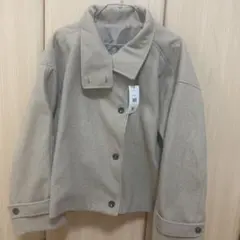 新品未使用タグ付き レディース コート アウター ベージュ Mサイズ