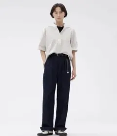 【完売商品】MHL HIGHCOUNT TOP DYED コットンシャツのサムネイル